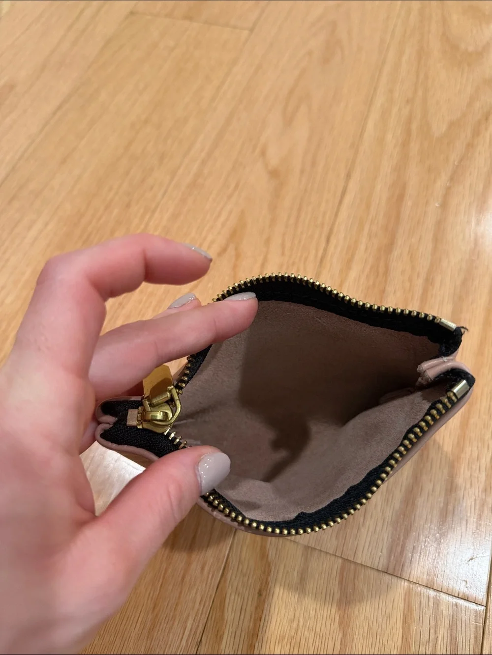 J. Crew soft leather